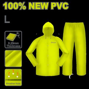 IMPERMEABLE PARA MOTO TALLA L DYLLU (DTRC300L)