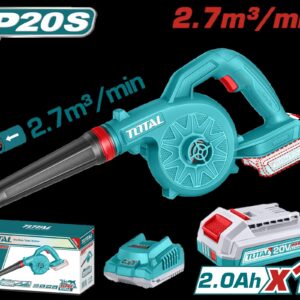 SOPLADORA INALAMBRICA 20V INCLUYE 1 BATERIA 2.0AH Y 1 CARGADOR 20V SUPER TOTAL (UTABLI20781)