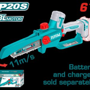 SIERRA MINI INALAMBRICA 6" 20V CARGADOR SE VENDEN POR SEPARADO INDUSTRIAL SUPER TOTAL (TGSLI2066)