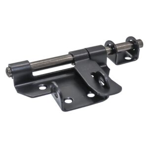 PASADOR PORTACANDADO 4 1/2" NEGRO MATE CAL 14 INDUMA (T1504-0006)