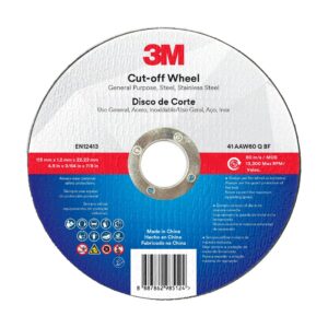 DISCO 3M CORTE METAL/ACERO INOX 4 1/2" PLANO (UU013548647)