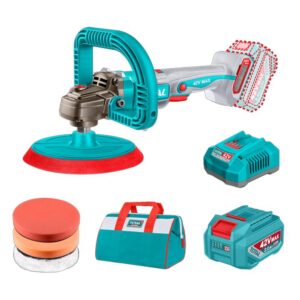 POLICHADORA INALAMBRICA 5/8" 42V INCLUYE 1 BATERIA 2.0AH, 1 CARGADOR Y ACCESORIOS INDUSTRIAL SUPER TOTAL (UTAPLI42181)
