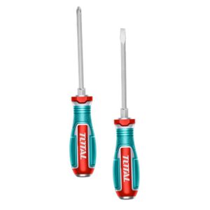 JUEGO DESTORNILLADORES X 2PZS PUNTA INMANTADA INDUSTRIAL SUPER TOTAL (TGTST0206)