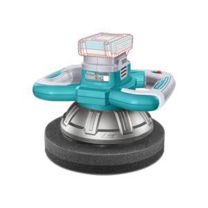 POLICHADORA ORBITAL INALAMBRICA 254MM 20V BATERIA Y CARGADOR NO INCLUIDO INDUSTRIAL SUPER TOTAL (TOPLI202548)