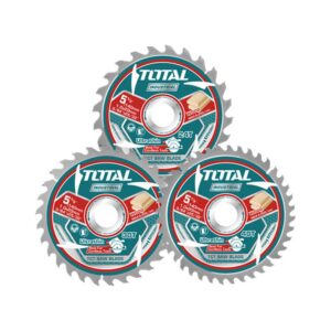 DISCO CORTE MADERA 5 1/2" JUEGO X 3 UNIDADES INDUSTRIAL SUPER TOTAL (TAC236140)