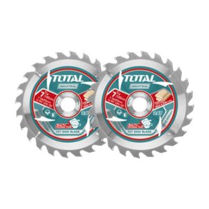 DISCO CORTE MADERA 7 1/4" JUEGO X 2 UNIDADES INDUSTRIAL SUPER TOTAL (TAC2331853)
