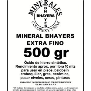 MINERAL BLANCO BHAYERS CAJA 500GR