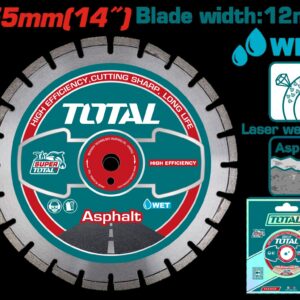 DISCO DIAMANTADO SEGMENTADO 14" ASFALTO INDUSTRIAL SUPER TOTAL (TAC2113553)