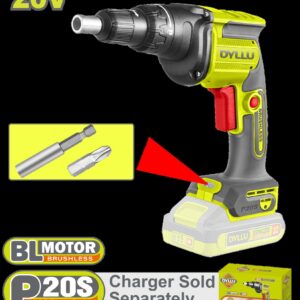 ATORNILLADOR DRYWALL 1/4" INCLUYE 2 PUNTAS BATERIA Y CARGADOR SE VENDEN POR SEPARADO DYLLU (DTDS204283)