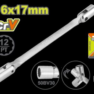LLAVE COPA FLEXIBLE 16X17MM DYLLU (DTTH2E05)