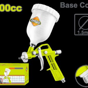 AEROGRAFO 600CC VASO PLASTICO BOQUILLA 1.5MM ALTA PRESION ENCHUFE RAPIDO DYLLU (DTGA1504)