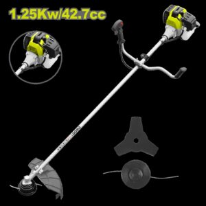 GUADAÑADORA A GASOLINA 1.25KW 42.7CC INCLUYE YOYO Y CUCHILLA DYLLU (DTGM1543)