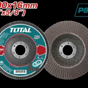 DISCO FLAP 4" GRANO 80 (100X16MM) SUPER TOTAL (TAC6310080)