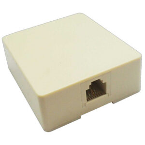 CAJA TELEFONO PLUG SENCILLO MEDIANA ECONOMICA (H451)