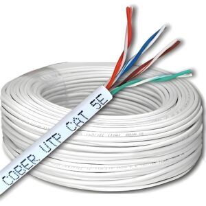CABLE UTP TITANIUM CCA CAT 5E INTERIOR 305M BLANCO (60%COBRE-40%ALUMINIO)(TTA196)