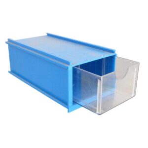 CAJA ORGANIZADORA MINI 2 (ANCHO 8.5 ALTO 6 LARGO 16.5 CMS)