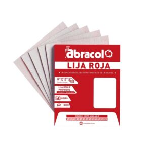 LIJA ABRACOL ROJA 120 ( LIJADO EN SECO (RPHRO0120000