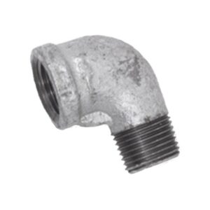 GALVANIZADO CODO MACHO 1/2 (FINO CODO CALLE) PQT X 1 UDUKE