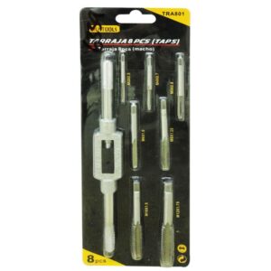 TARRAJA MACHUELO X 8 PCS MACHO (TRA801)