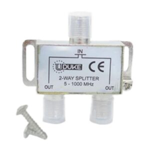 SPLITTER TV X 2 SALIDAS FINO PQT X 1 UDUKE