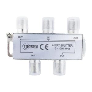 SPLITTER TV FINO X 4 SALIDAS (ESPLITER) PQT X 1 UDUKE