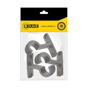 ACCESORIO CORTINERO SOPORTE MURO CAFE DE 1/2 PAQ X 3 UDUKE