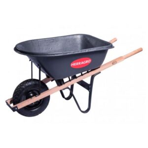 BUGUI HERRAGRO PLATON GRIS PLASTICO 5000 (100 LITROS (LLANTA ANTI PINCHAZO 3.5 (1217500021