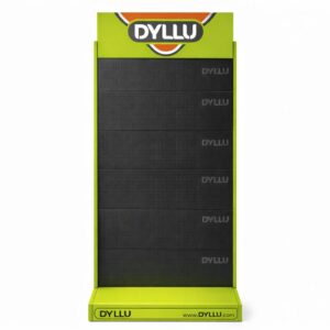 MATERIAL PUBLICITARIO (EXHIBIDOR DYLLU KIT COMPLETO DE 220CM) (220X95X38)