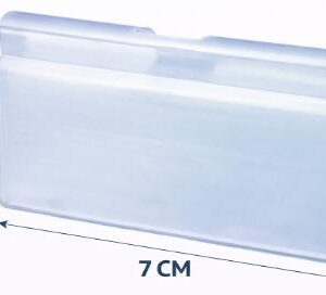 PORTAPRECIOS PLASTICO PARA GANCHO (40X70-MM)(HT90202)